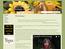 Tablet Screenshot of lisacohenayurveda.com